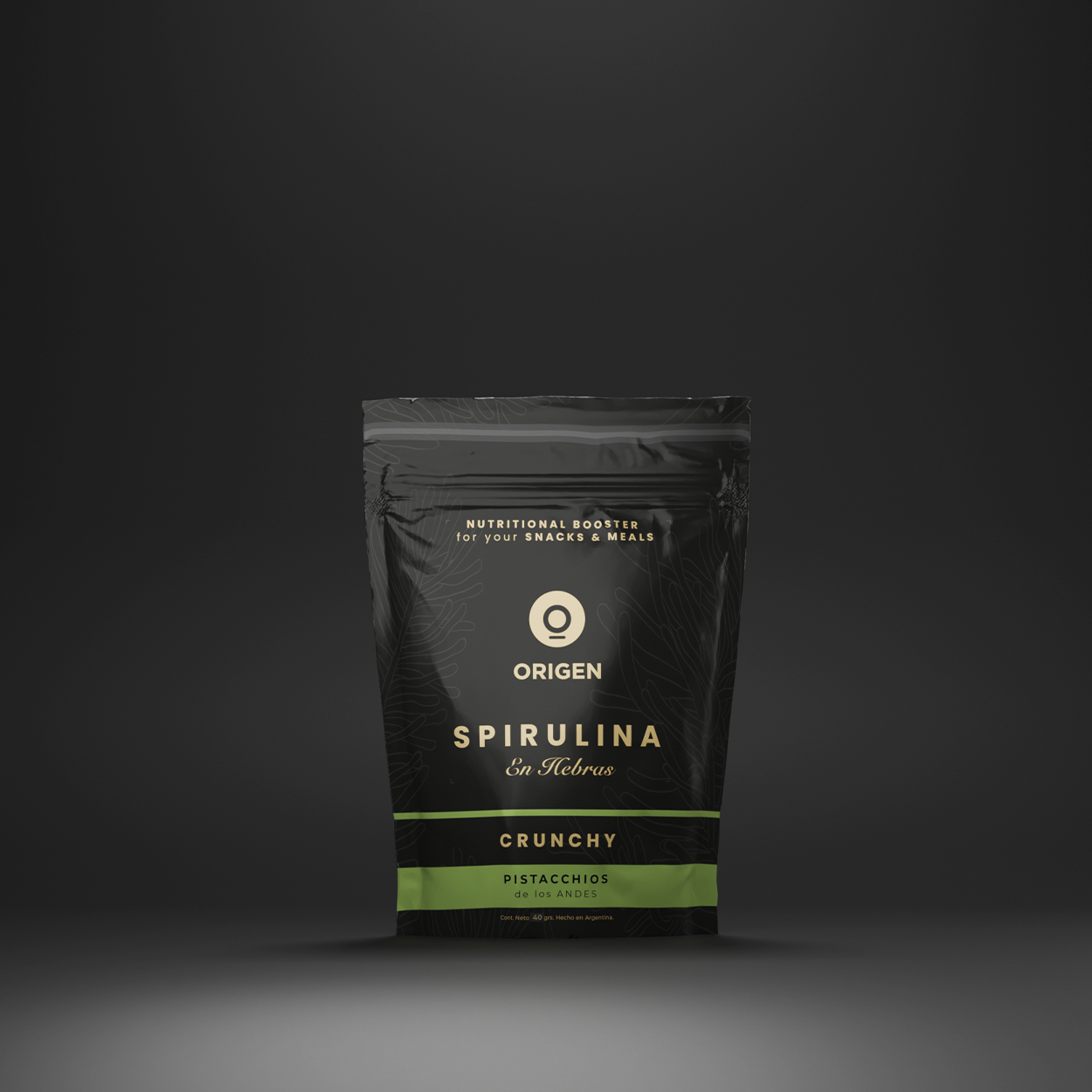 Spirulina Strands & Pistachios blend (1.4 Oz)